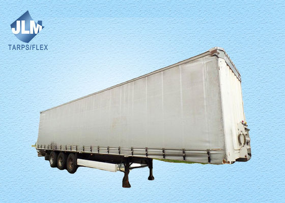 Pantone Color Lorry PVC Tarpaulin Side Curtain 12.2mx2.2m