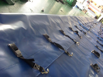 Soft Trailer Lorry Curtain Sides 420gsm Waterproof Tarpaulin Sheet