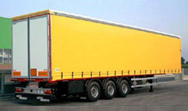 Soft Trailer Lorry Curtain Sides 420gsm Waterproof Tarpaulin Sheet