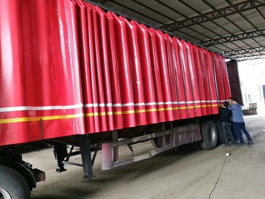 SS Buckle Truck PVC Rain Proof Tarps 1300D*1300D
