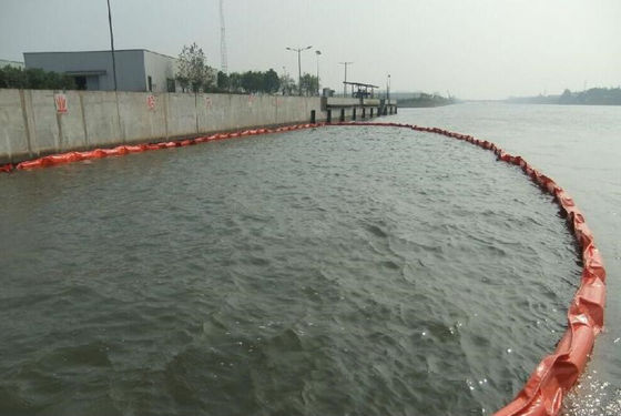900gsm Waterproof TPU Tarpaulin For Oil Boom Fence