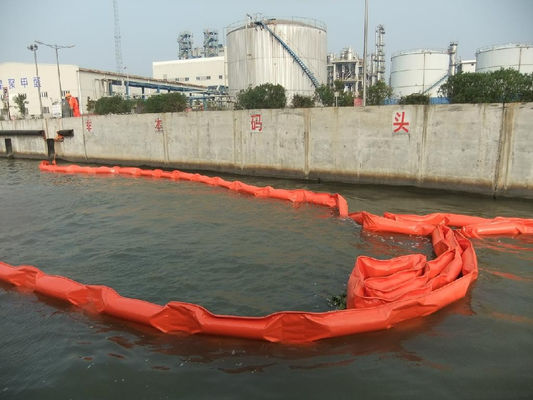 900gsm Waterproof TPU Tarpaulin For Oil Boom Fence